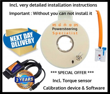 steering column motor torque position sensor